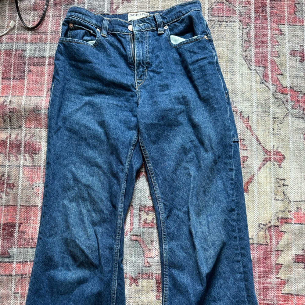 Tinsley High Rise We The Free Indigo Denim Jeans